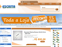 Tablet Screenshot of escritanet.com.br